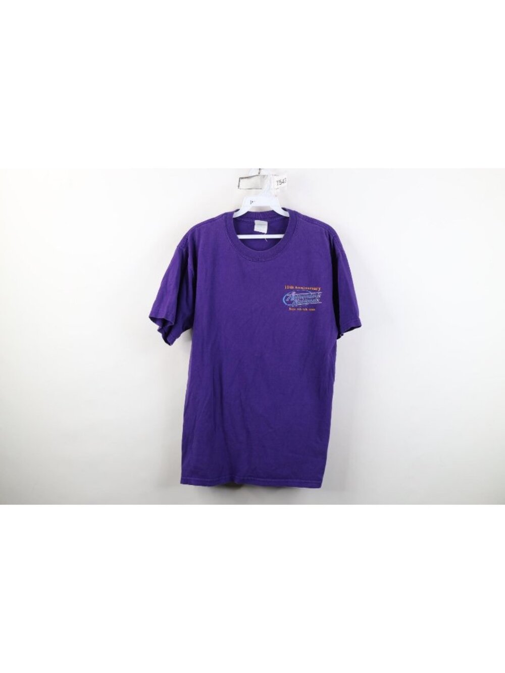 Vintage Y2K 2003 Adirondack Nationals Mens Medium Faded Hot Rod Car T-Shirt